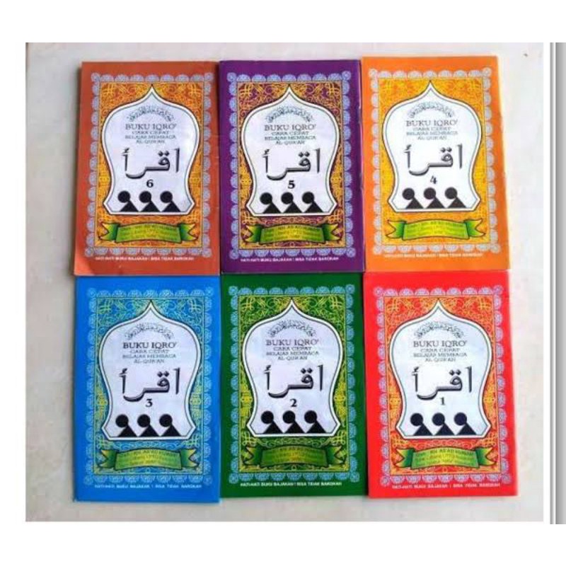 

Iqra kecil Jilid 1 sampai Jilid 6