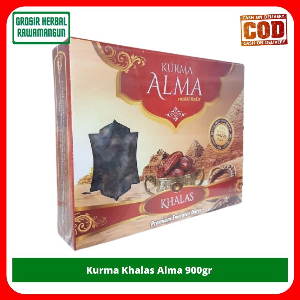 

Kurma Hikmah Dates Khalas 900 Gram