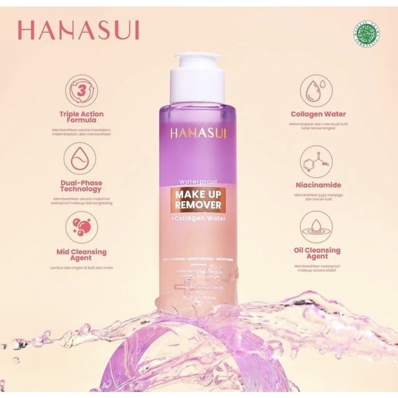 HANASUI MICELLAR WATER/HANASUI MAKE UP REMOVER