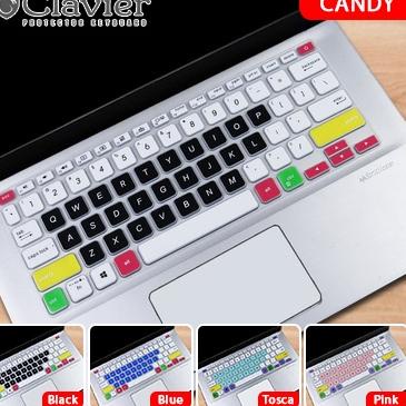 QDWJ Keyboard Protector Cover Asus A409 A409F A409FJ A409M A409MA A409J A409JA A409JB A409JP Silikon