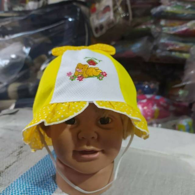 Topi bayi perempuan murah