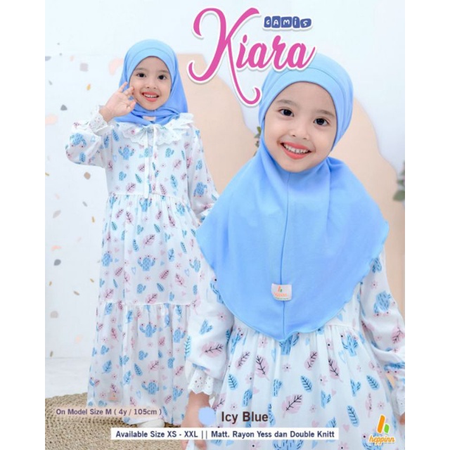 HEPPINN GAMIS KIARA KIDS / BAJU ANAK ADEM