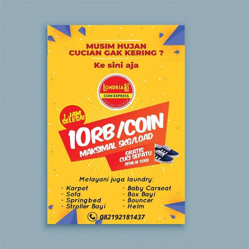 

Cetak Brosur/Flayer Promosi usaha MURAH Custom Design