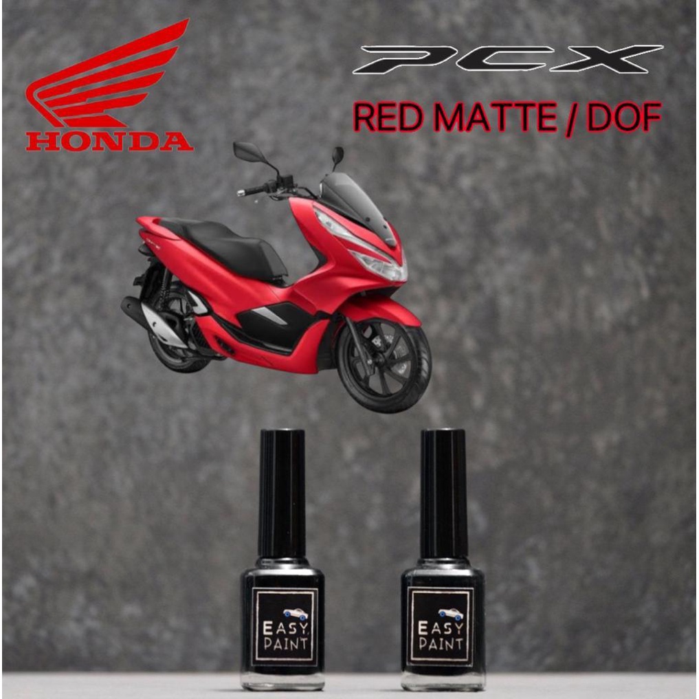 Cat Oles Motor Red Matte Doff Honda PCX 150 K97 Merah Dof Metalik 15ml