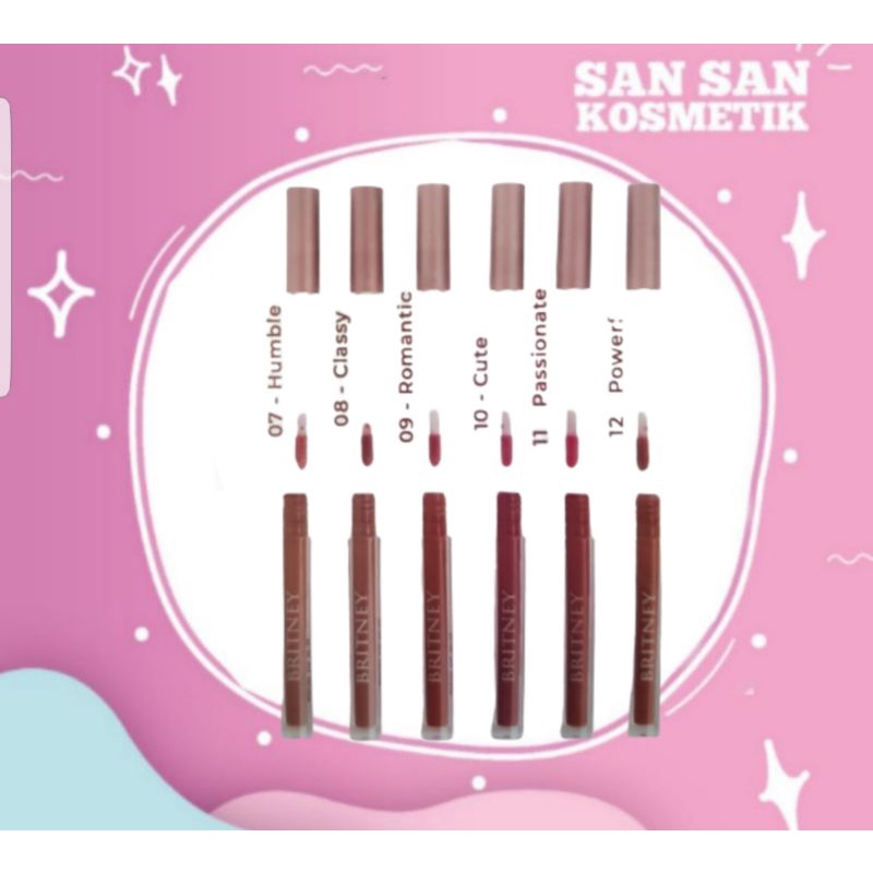 Purbasari Britney Lip Cream