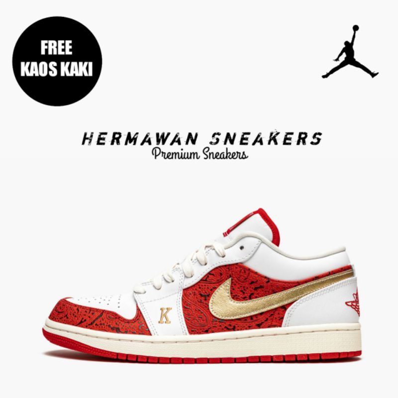 Sepatu Air Jordan 1 Low Spades by Hermawan Sneakers