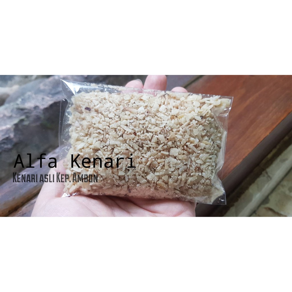 

Kacang Kenari Mentah Hancur Halus Asli Kepulauan Ambon 500 gram / 1 kg