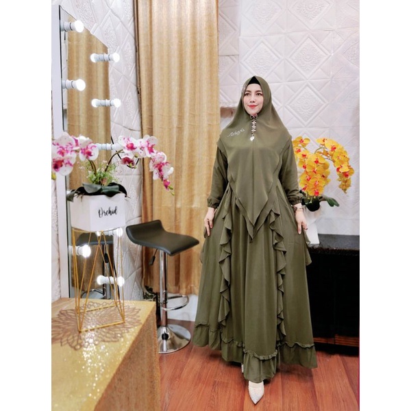 zara vol 2 by ashafa syari / gamis syari polos ori