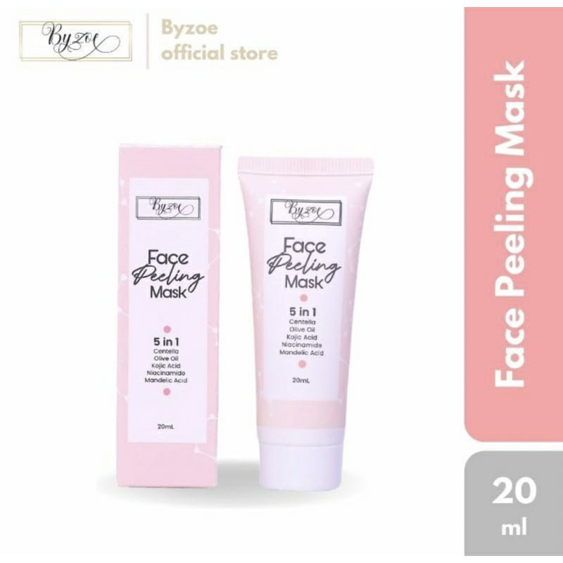 Byzoe 5in1 Face Peeling Mask Masker peeling korea | Byzoe Peeling Mask | Korean Peeling Mask | Best 