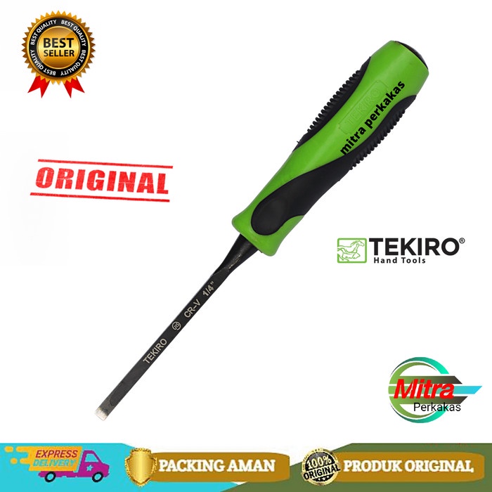 

UKIR-ALAT- PAHAT KAYU 1/4" (6.5MM) TEKIRO / WOOD CHISEL -ALAT-UKIR.