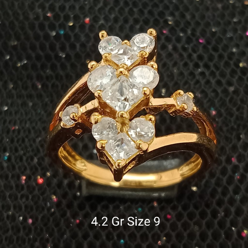 Cincin Emas 17 K - 4.2 Gr Kadar 750 - 2344