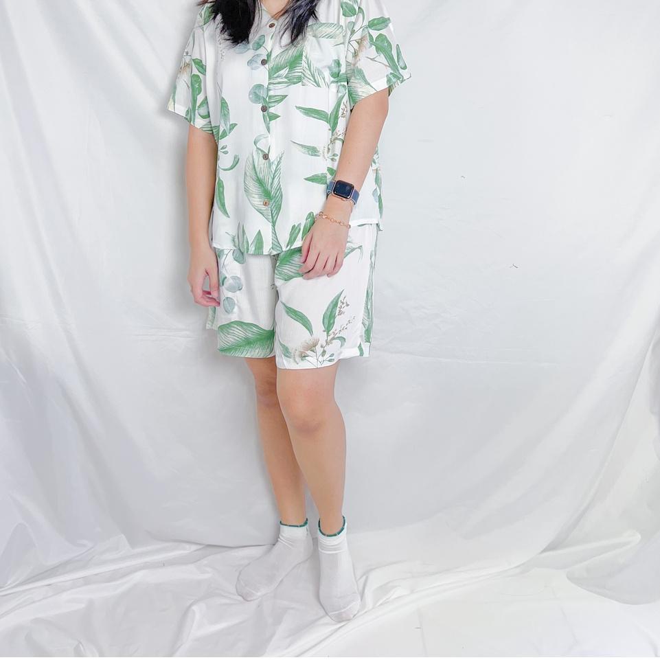 LANGSUNG KIRIM.. BAJU TIDUR PIYAMA WANITA RAYON CELANA PENDEK / LD 120 / JUMBO