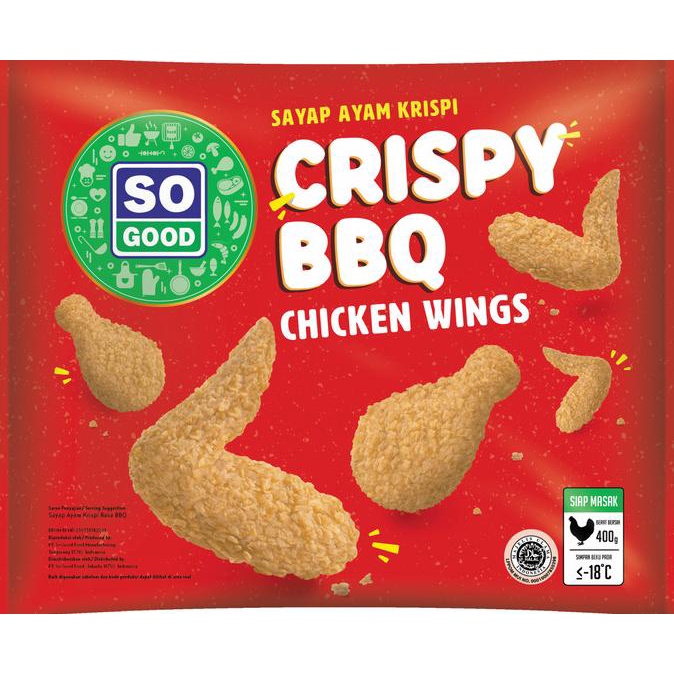 

PROMO So Good Crispy BBQ Chicken Wings MURAH