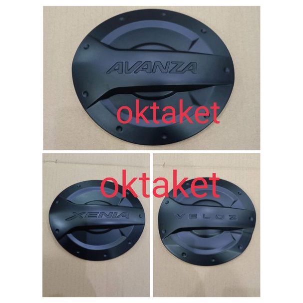 tank cover New Avanza Xenia Veloz 2021 2022 hitam