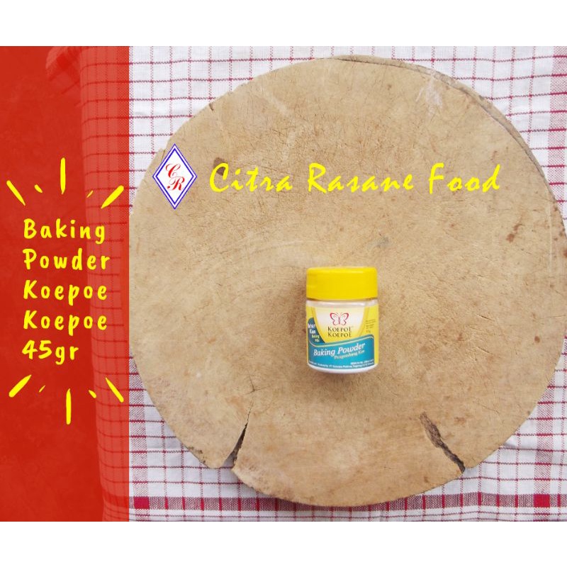 

Baking Powder Koepoe Koepoe 45gr Pengembang Kue