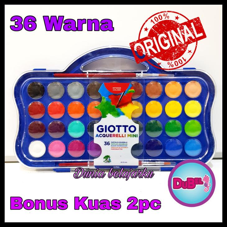

BISA COD CAT AIR GIOTTO 36 WARNA + KUAS 2 PC TERBAIK 11