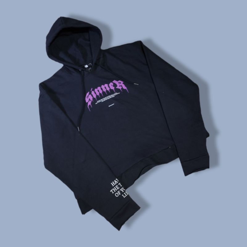 Jakarta Vibes Unfinished Hoodie Sinner