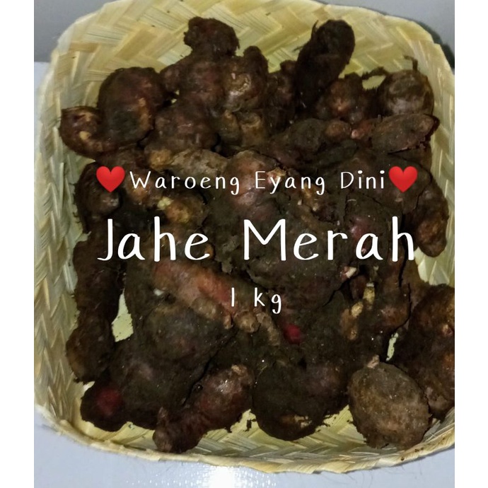 

jahe merah segar 1 kg