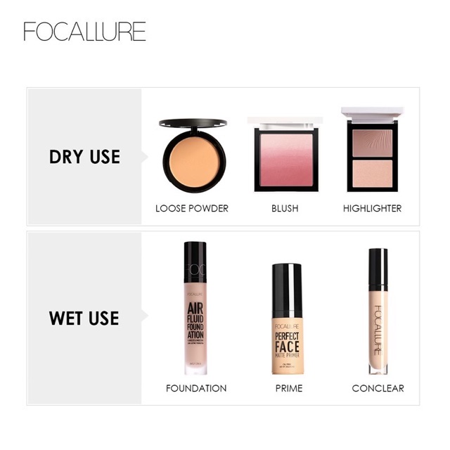 Focallure Sponge Makeup Foundation