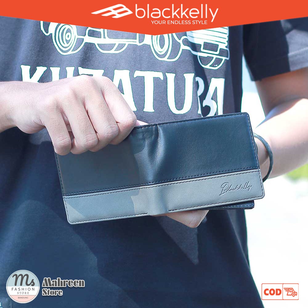 Dompet Pria Dompet Lipat Dompet Casual Pria Original Blackkelly | 456