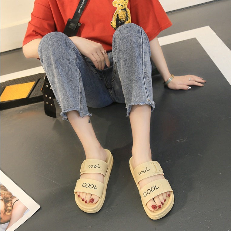 Sepatu Sandal Selop Fashion Import Cantik Trendy Gaya Korea SP054