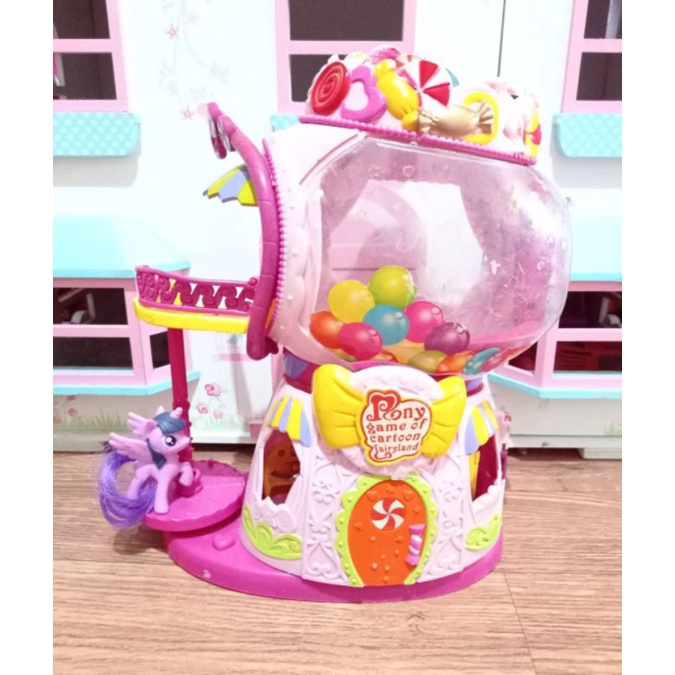 rumah poni castle my little pony preloved mainan little poni