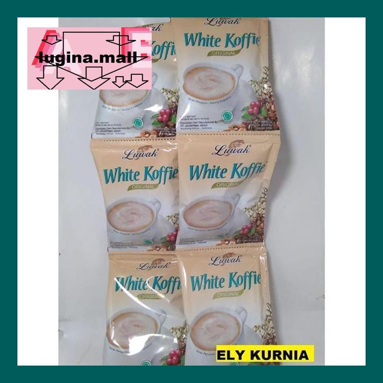 

Koptlu50G Luwak White Koffie 1 Renceng Isi 10 Sachet / Kopi Luwak Lud5Sc