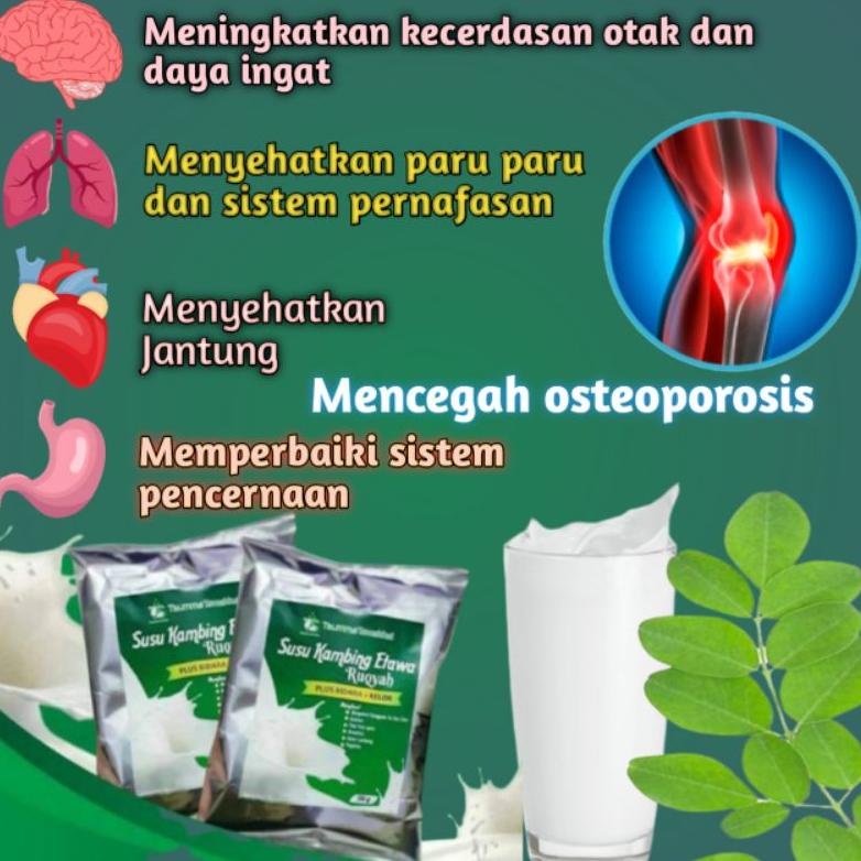 

[PRODUK SPMHF] SUSU KAMBING ETAWA RUQYAH PLUS BIDARA KELOR HERBAL ASLI ORIGINAL FQA