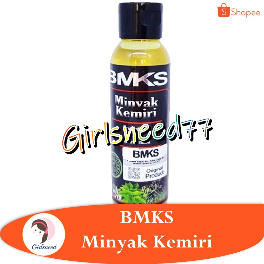 BMKS Minyak Kemiri Anti Uban Pelebat Rambut Anti Rambut Rontok GIRLSNEED77