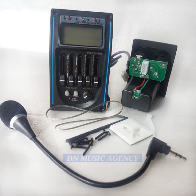 preamp gitar prener LC plus mic spul gitar Equalizer pickup gitar LC Prener 5 band