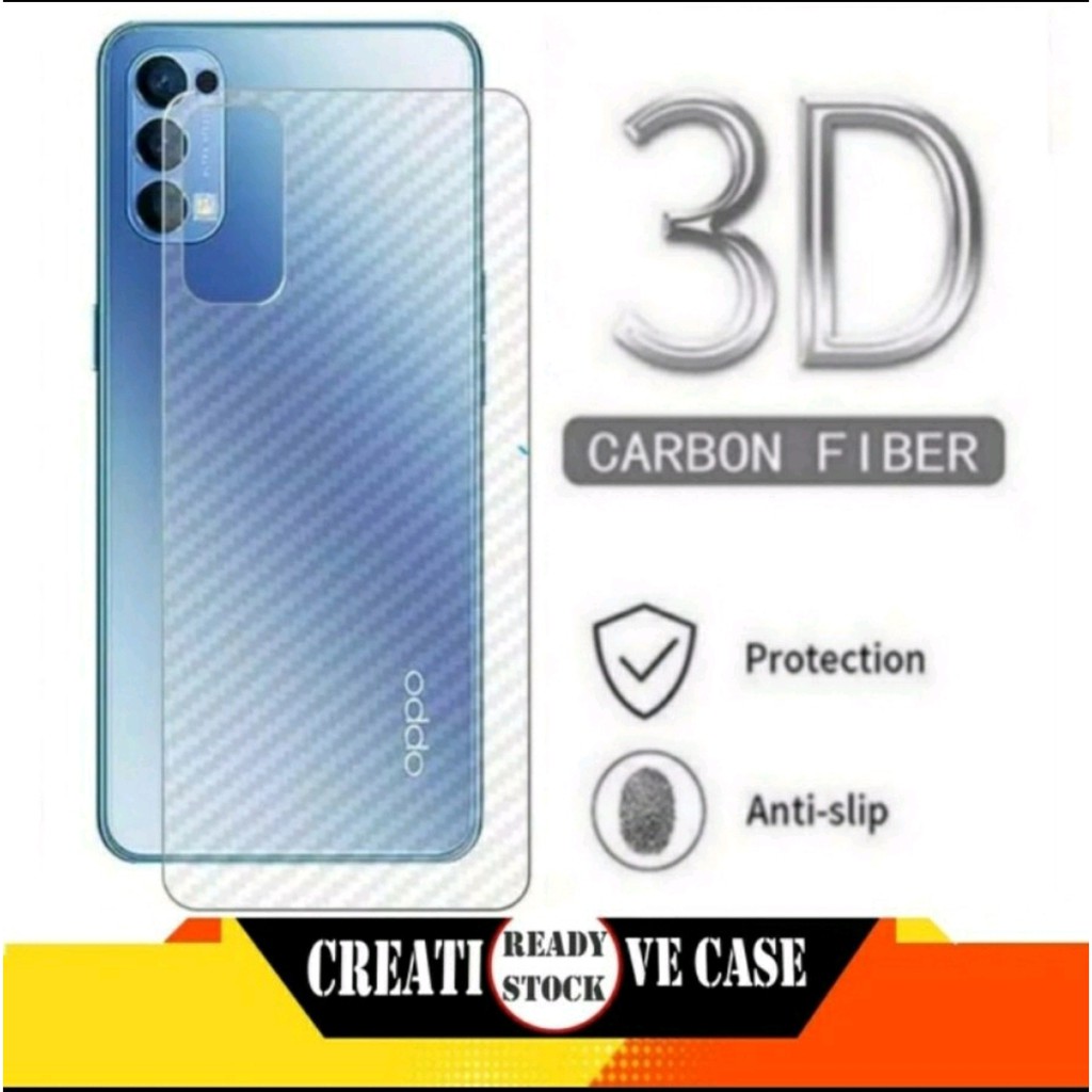 SAMSUNG A22 4G - SKIN KARBON ANTI GORES BELAKANG SAMSUNG A22 4G - BD