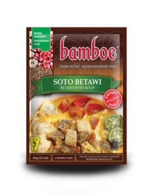 Bumbu instan Bamboe soto betawi