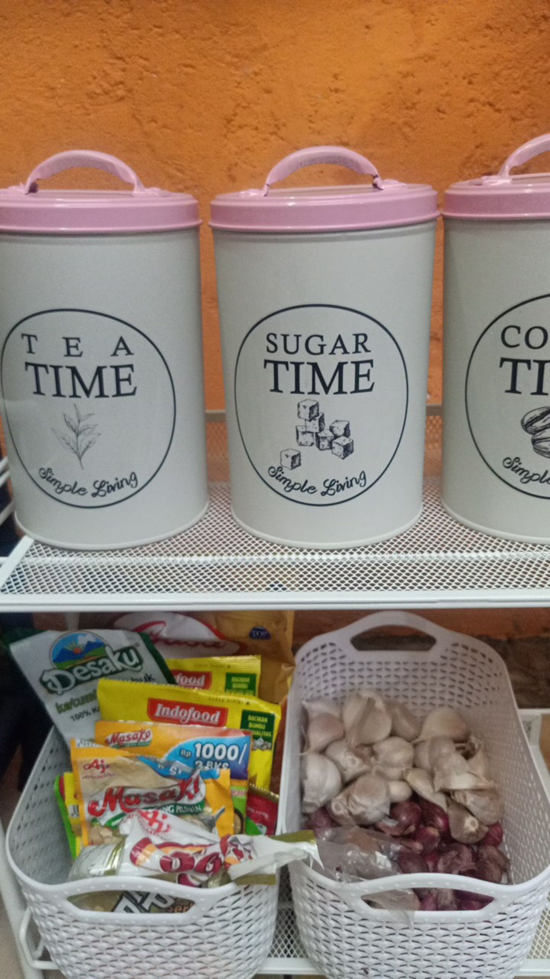 Tempat Gula Kopi Teh Set Volume 1 Liter (jual Satuan)