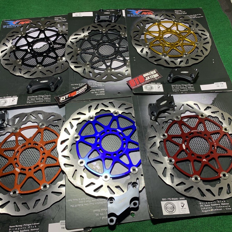 Piringan Cakram 300 mm PSM Jupiter z MX 135 Z1 Vega R ZR New fizr rx MX King 150 floating disc 300mm titanium model moto1 pro1 tdr-4