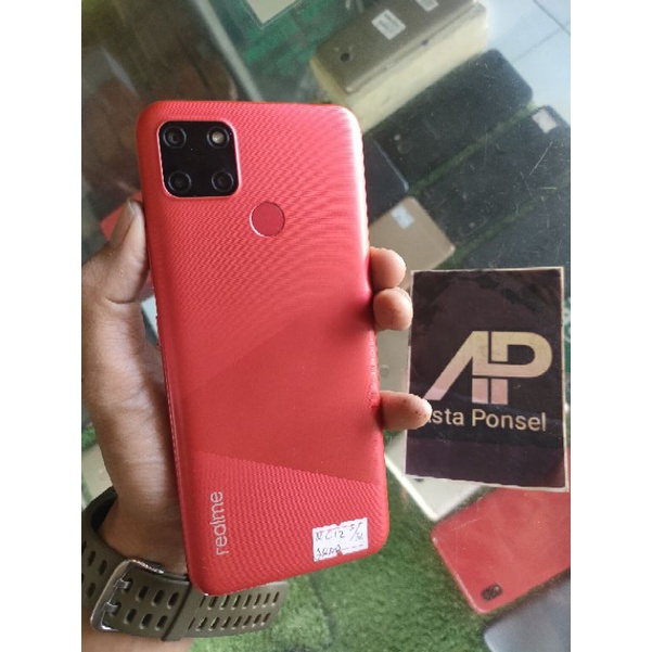 REALME C12 3 32GB SEKEN SECOND BEKAS RMX2185