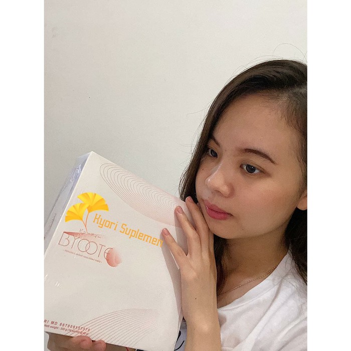 BYOOTE Collagen Gluthatione BPOM Isi 16 Sachet Suplemen Kesehatan