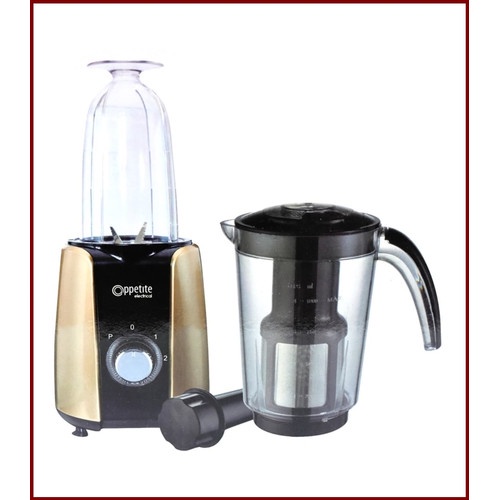 Appetite Electrical Nova Set Mini Blender 6 Pcs - Gold
