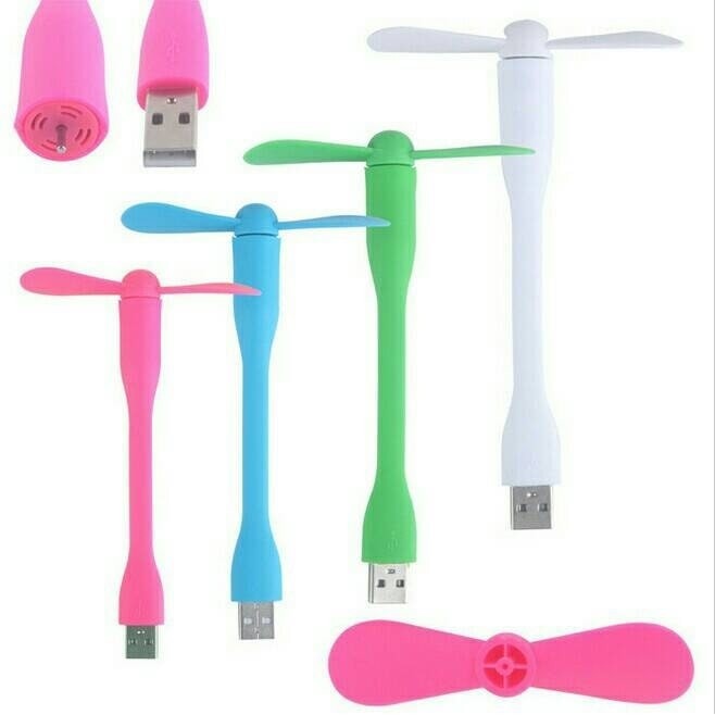 KIPAS ANGIN MINI MICRO USB FLEXIBLE VALING BALING