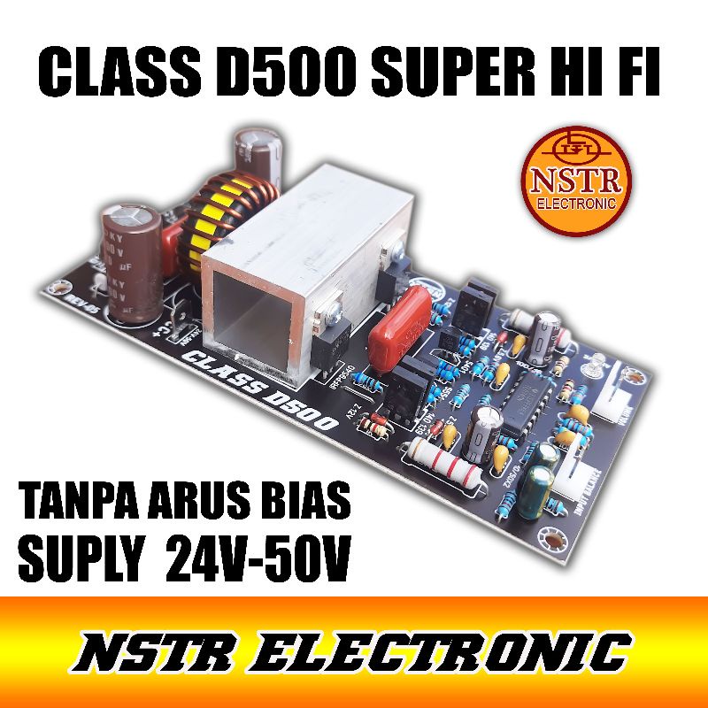 Kit power class D500 Watt Tanpa Arus BIas