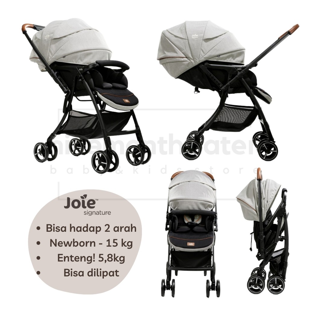 Joie Signature SMA Baggi Drift - Stroller Enteng Hadap Ibu Depan Belakang Two Way Kereta Dorong Bayi