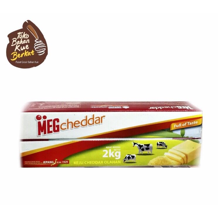 Keju Meg cheddar merah 2kg