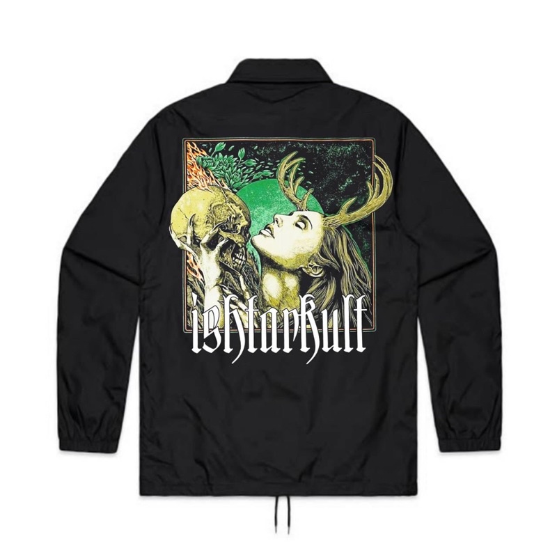 JAKET COACH BAND SERINGAI X DANILLA - ISHTARKULT | WINDBREAKER COACH JAKET BAND SERINGAI X DANILLA P
