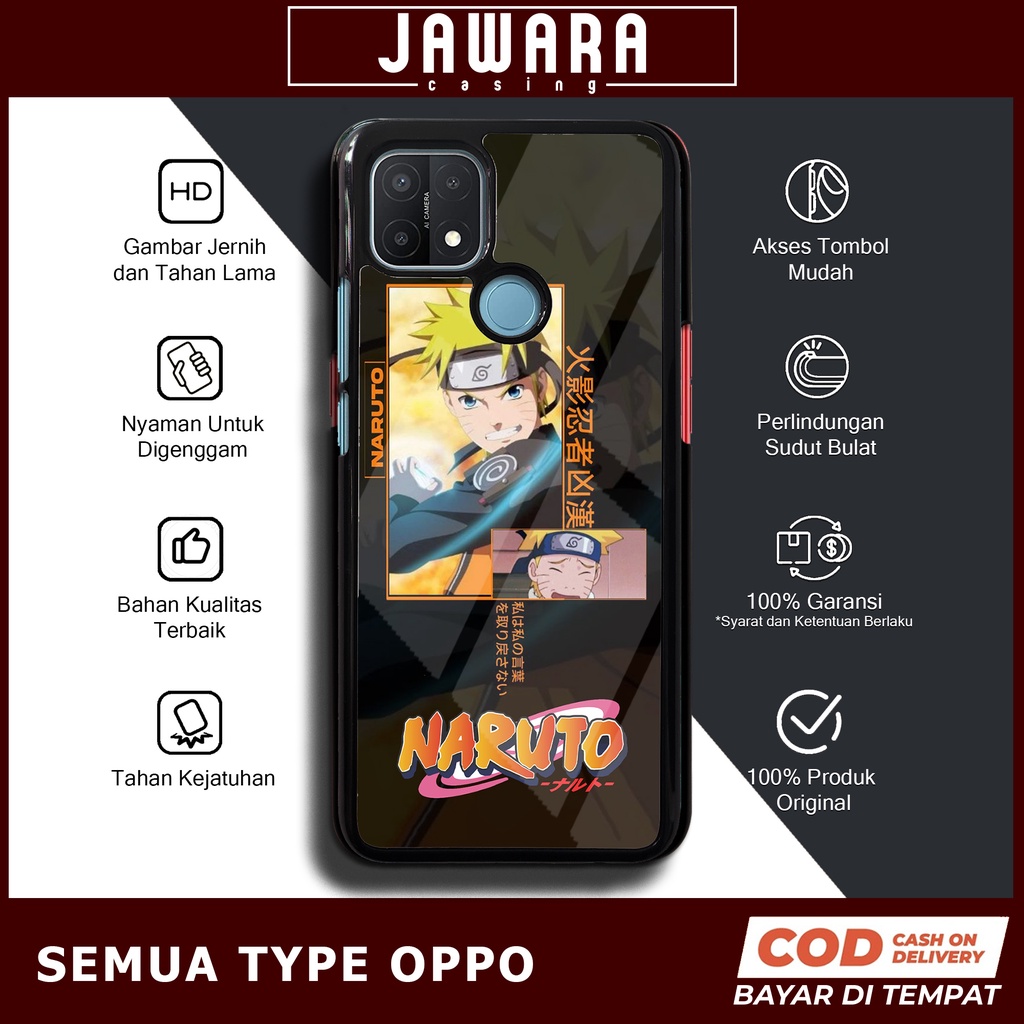 Case Oppo A15 A15S Case Hp Oppo A15 A15S Premium Glossy Jawara Casing [NRT1] Casing Hp Oppo A15 A15S