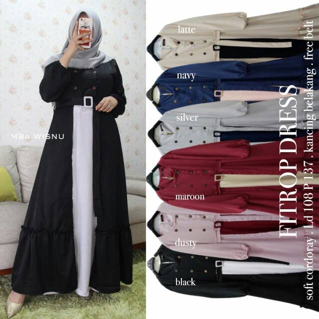 Fitrop dress(mba wisnu)
