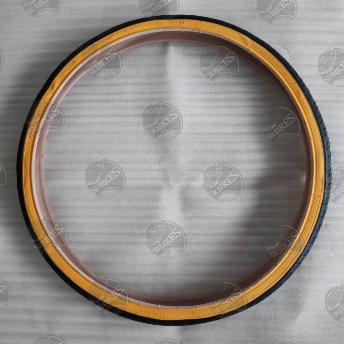 Ban Luar 26 x 1.75 Sepeda MTB Mini. HITAM KUNING. SWALLOW DELI TIRE