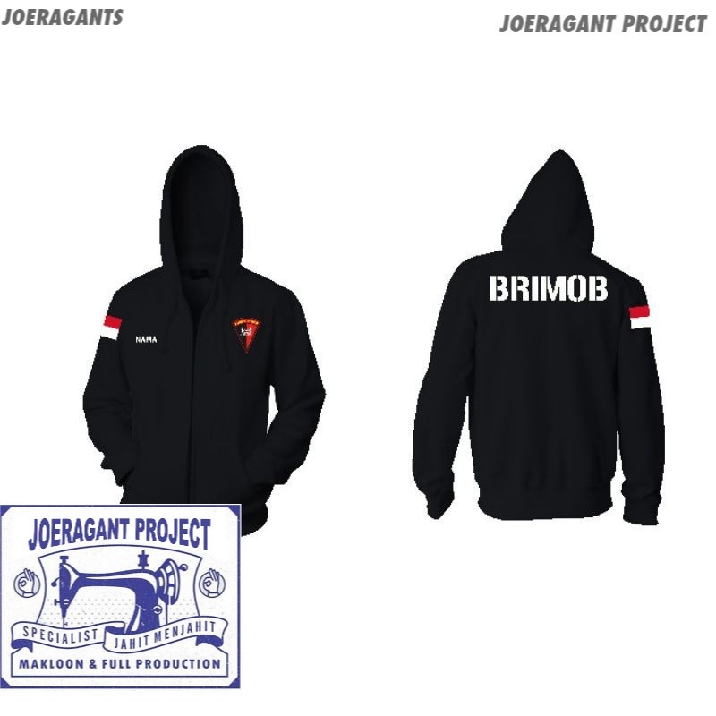 Sweater Brimob/Hoodie Brimob joeragants