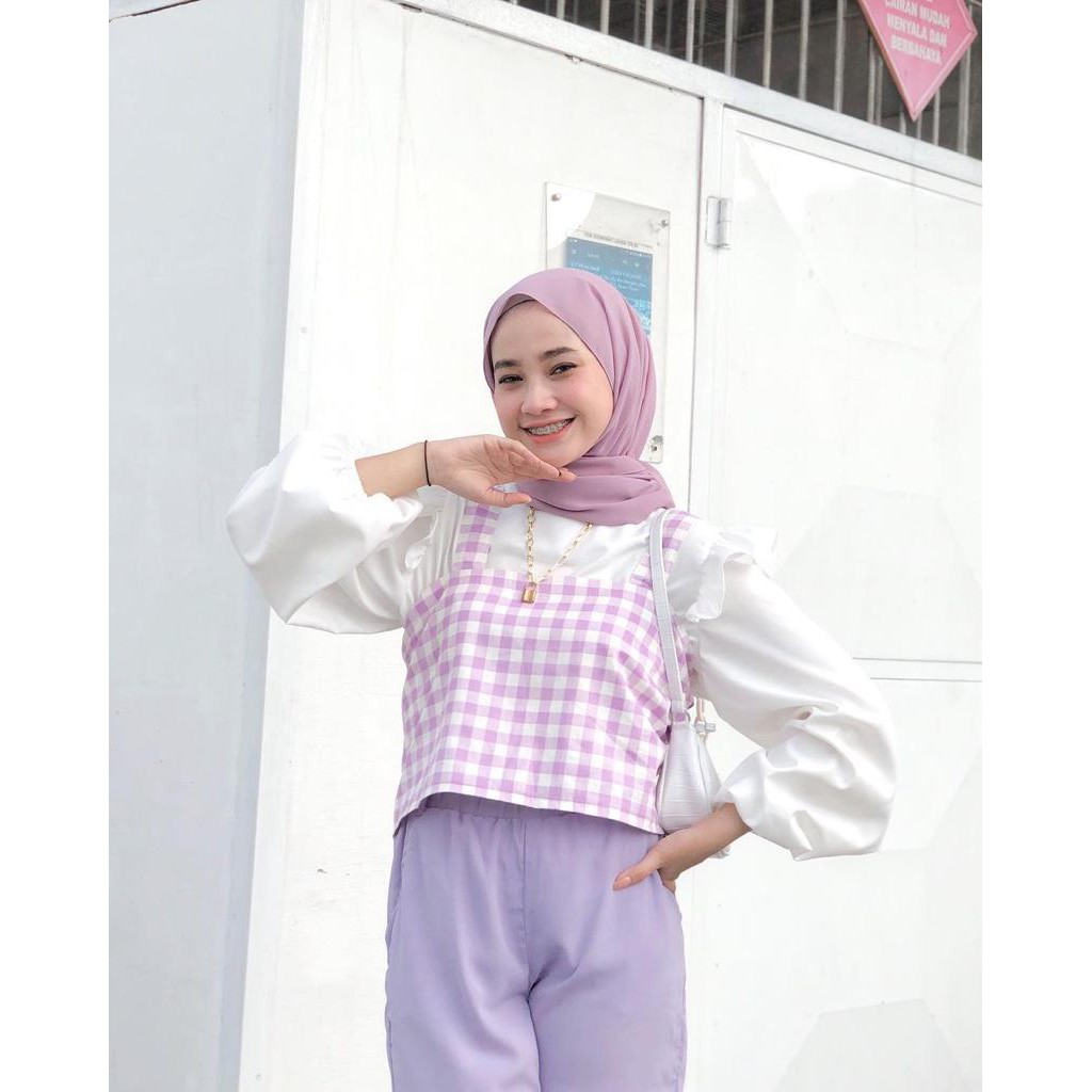 SARAH SET / SET WANITA - PAKAIAN WANITA - ATASAN - SET / BAJU KEKINIAN