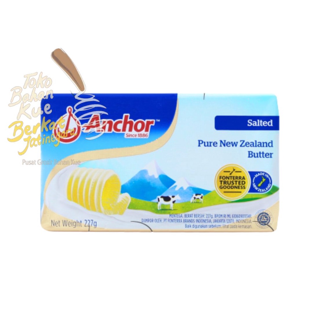 BUTTER SALTED ANCHOR 227 GR / MENTEGA ASIN