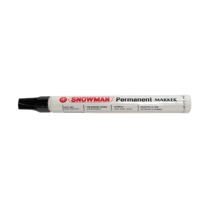 

Unik Snowman Permanent Marker Hitam 1 Pak Diskon
