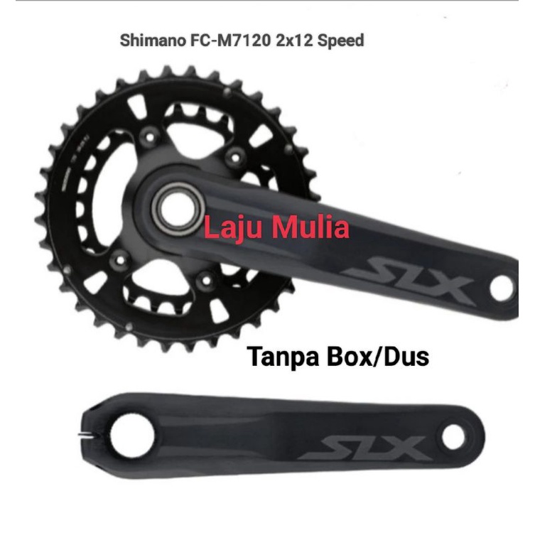 Crankset Shimano SLX FC-M7120 DOUBLE 36-26 2x12Speed